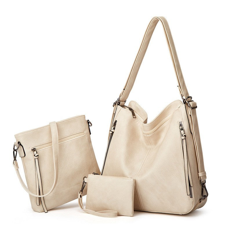 Special-interest Design New Women's Bag Retro Fashion Three-piece Set